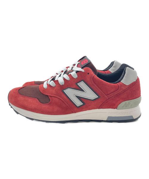 NEW BALANCE（ニューバランス）NEW BALANCE (ニューバランス) ローカットスニーカー レッド サイズ:28.5の古着・服飾アイテム