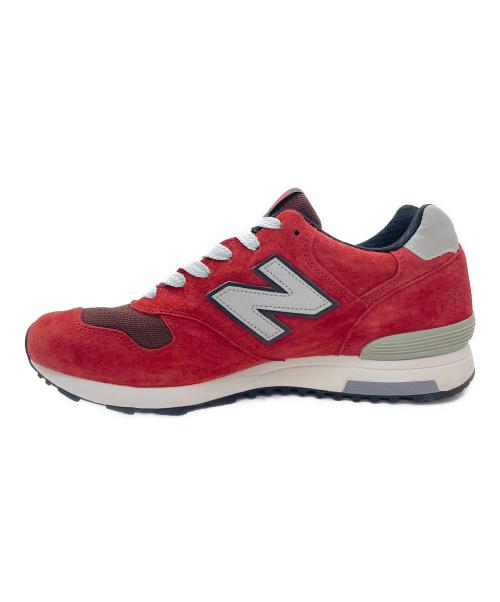 NEW BALANCE（ニューバランス）NEW BALANCE (ニューバランス) ローカットスニーカー レッド サイズ:28.5の古着・服飾アイテム