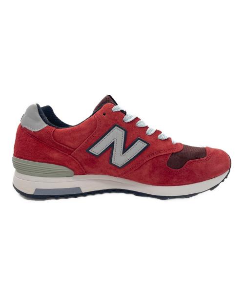 NEW BALANCE（ニューバランス）NEW BALANCE (ニューバランス) ローカットスニーカー レッド サイズ:28.5の古着・服飾アイテム
