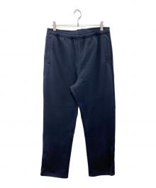 NEUTRALWORKS（ニュートラルワークス）の古着「ジャージーストレートパンツ」｜ネイビー