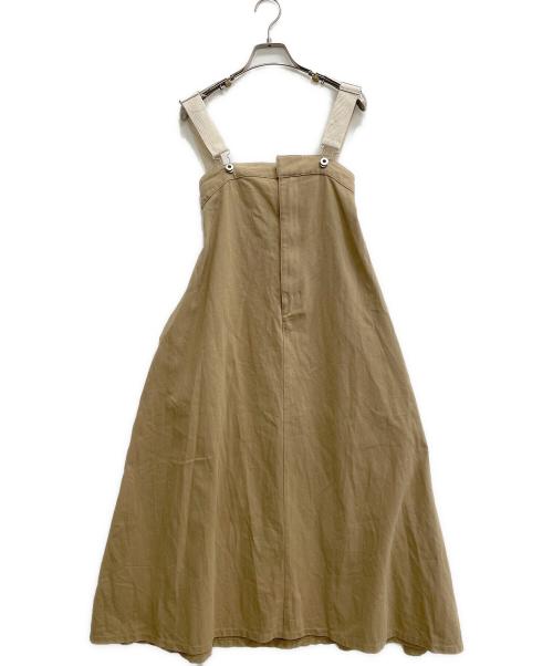 Sea Room lynn（シールームリン）Sea Room Lynn (シールームリン) フレアサロペットスカート カーキ サイズ:Mの古着・服飾アイテム