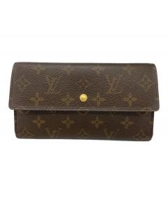 中古・古着通販】LOUIS VUITTON (ルイ ヴィトン) 長財布 ブラウン