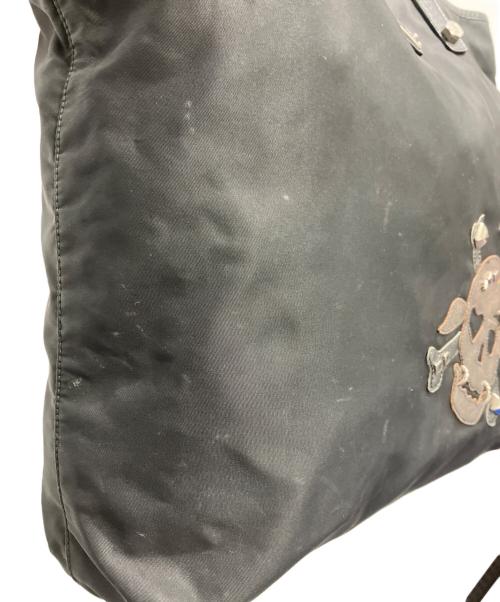 PRADA（プラダ）PRADA (プラダ) スカルトートバッグ ブラックの古着・服飾アイテム