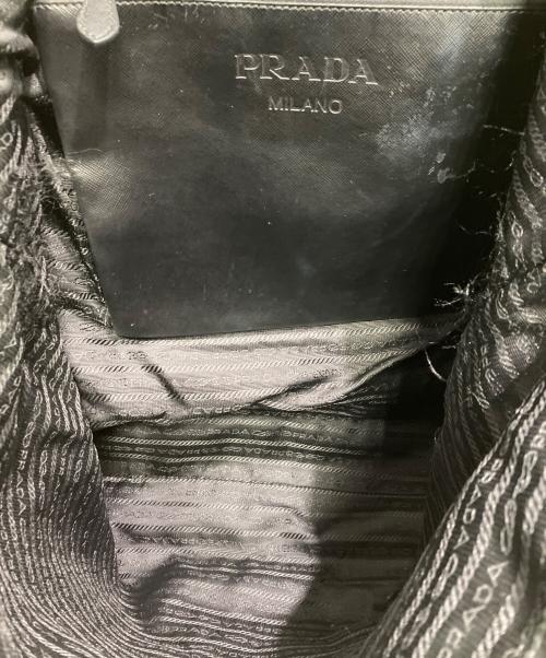 PRADA（プラダ）PRADA (プラダ) スカルトートバッグ ブラックの古着・服飾アイテム