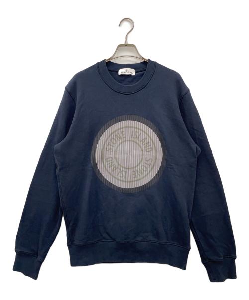 STONE ISLAND（ストーンアイランド）STONE ISLAND (ストーンアイランド) プルオーバースウェット ダークネイビー サイズ:Mの古着・服飾アイテム