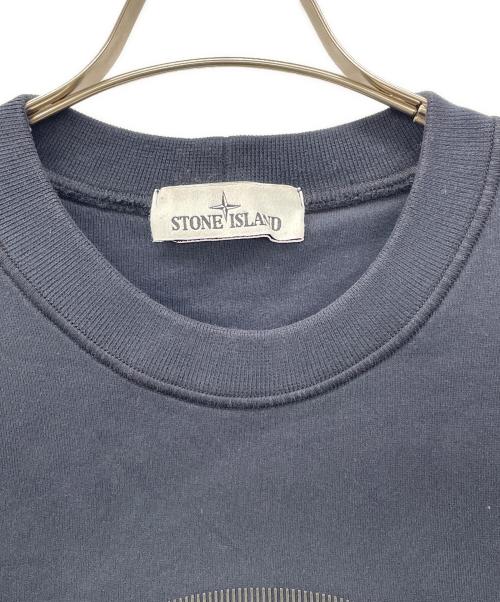 STONE ISLAND（ストーンアイランド）STONE ISLAND (ストーンアイランド) プルオーバースウェット ダークネイビー サイズ:Mの古着・服飾アイテム