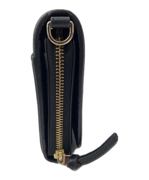 TORY BURCH（トリーバーチ）TORY BURCH (トリーバーチ) ショルダーウォレット ブラックの古着・服飾アイテム