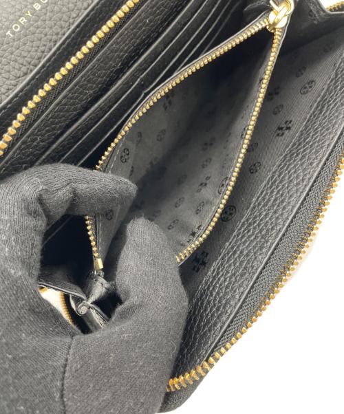 TORY BURCH（トリーバーチ）TORY BURCH (トリーバーチ) ショルダーウォレット ブラックの古着・服飾アイテム