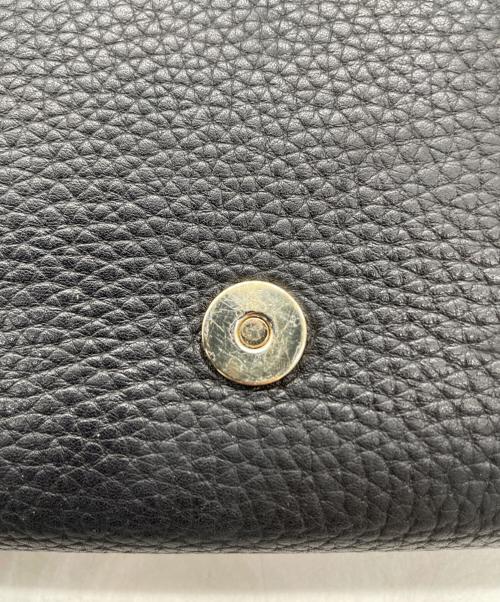 TORY BURCH（トリーバーチ）TORY BURCH (トリーバーチ) ショルダーウォレット ブラックの古着・服飾アイテム