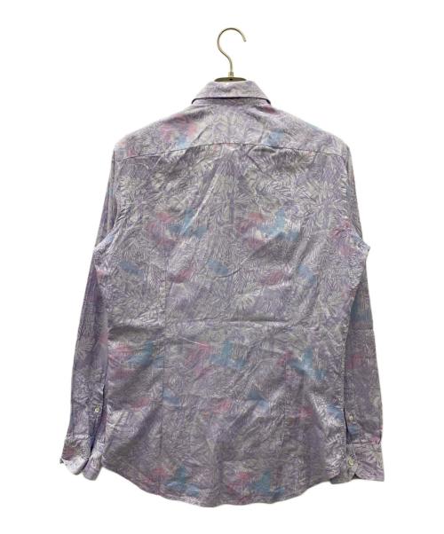 ETRO（エトロ）ETRO (エトロ) 総柄シャツ パープル サイズ:SIZE 40の古着・服飾アイテム