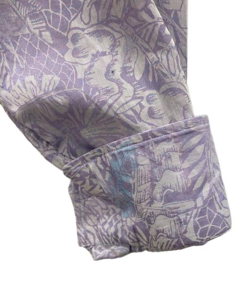 ETRO（エトロ）ETRO (エトロ) 総柄シャツ パープル サイズ:SIZE 40の古着・服飾アイテム
