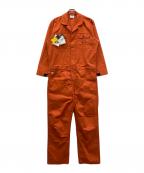 Dickiesディッキーズ）の古着「ストレッチ長袖ツナギ」｜オレンジ