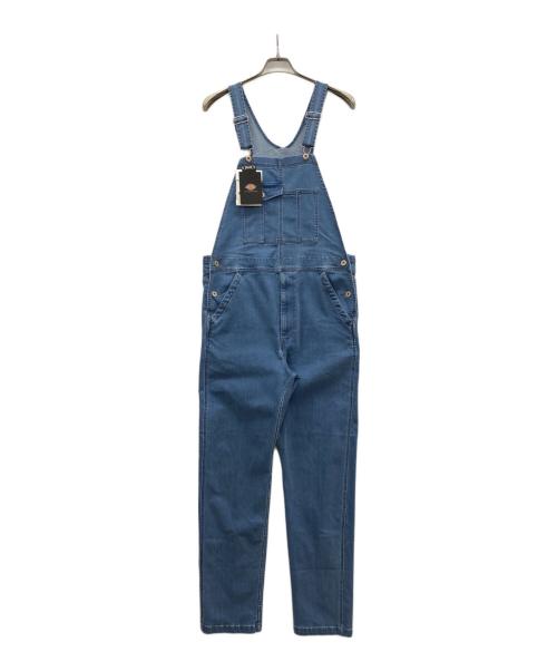 Dickies（ディッキーズ）Dickies (ディッキーズ) ストレッチシルキーデニムオーバーオール インディゴ サイズ:L 未使用品の古着・服飾アイテム