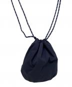 BROOXONブロックソン）の古着「巾着ショルダーバッグ BUG BAG」｜ネイビー