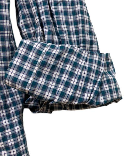 LE（エルイー）LE (エルイー) 長袖シャツ グリーン サイズ:WIDE2の古着・服飾アイテム