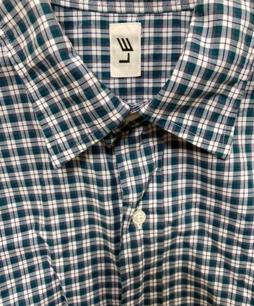 LE（エルイー）LE (エルイー) 長袖シャツ グリーン サイズ:WIDE2の古着・服飾アイテム