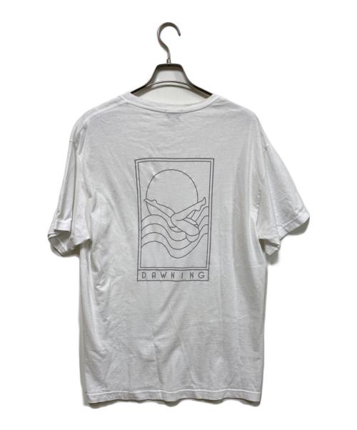 dawning（ドーニング）dawning (ドーニング) 半袖カットソー ホワイト サイズ:Lの古着・服飾アイテム