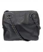 PRADAプラダ）の古着「チェーンショルダーバッグ」｜ブラック