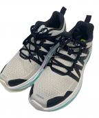 SALOMONサロモン）の古着「トレイルランシューズ」｜ベージュ×ブルー