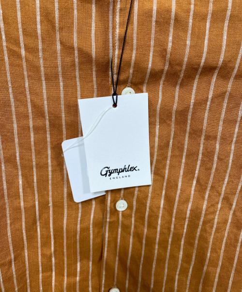Gymphlex（ジムフレックス）Gymphlex (ジムフレックス) シャツワンピース ブラウン サイズ:14の古着・服飾アイテム