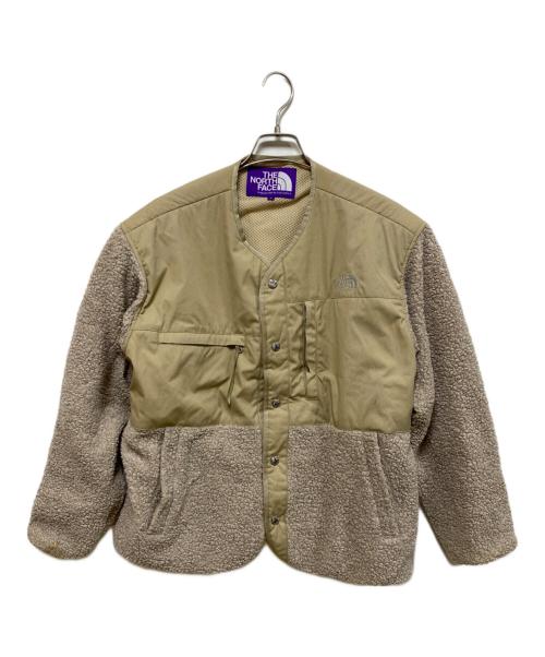 THE NORTHFACE PURPLELABEL（ザ・ノースフェイス パープルレーベル）THE NORTHFACE PURPLELABEL (ザ・ノースフェイス パープルレーベル) Field Denali Cardigan ベージュ サイズ:Sの古着・服飾アイテム