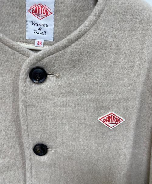 DANTON（ダントン）DANTON (ダントン) ウールモッサ コート ベージュ サイズ:38の古着・服飾アイテム