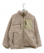 THE NORTHFACE PURPLELABELザ・ノースフェイス パープルレーベル）の古着「ウール ボア フリース フィルド ジャケット」｜ベージュ