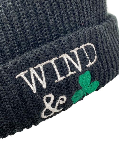 WIND AND SEA（ウィンダンシー）WIND AND SEA (ウィンダンシー) NBA (エヌビーエー) ニット帽 ブラックの古着・服飾アイテム
