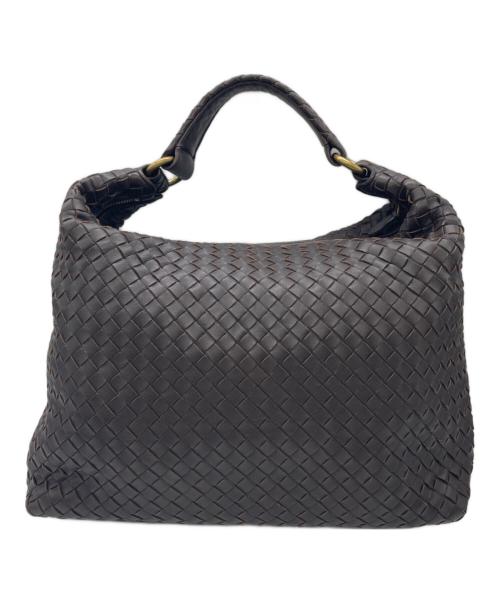 BOTTEGA VENETA（ボッテガベネタ）BOTTEGA VENETA (ボッテガベネタ) セミショルダーバッグ ブラウンの古着・服飾アイテム