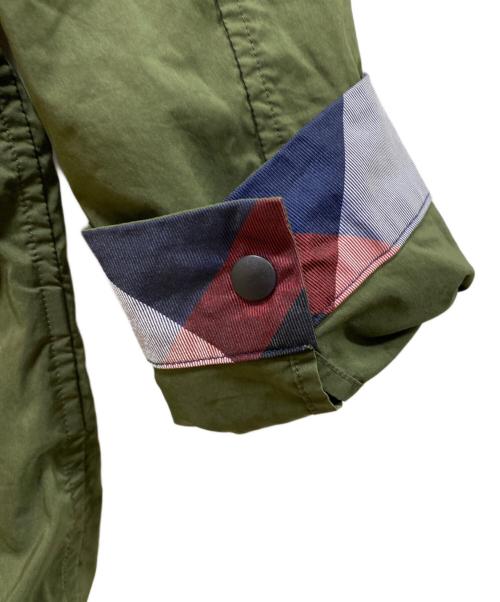 BLACK LABEL CRESTBRIDGE（ブラックレーベル クレストブリッジ）BLACK LABEL CRESTBRIDGE (ブラックレーベル クレストブリッジ) ナイロンジャケット グリーン サイズ:Mの古着・服飾アイテム