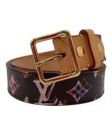 LOUIS VUITTON（ルイ ヴィトン）の古着「モノグラム ウォーターカラー サンチュール」｜ブラウン