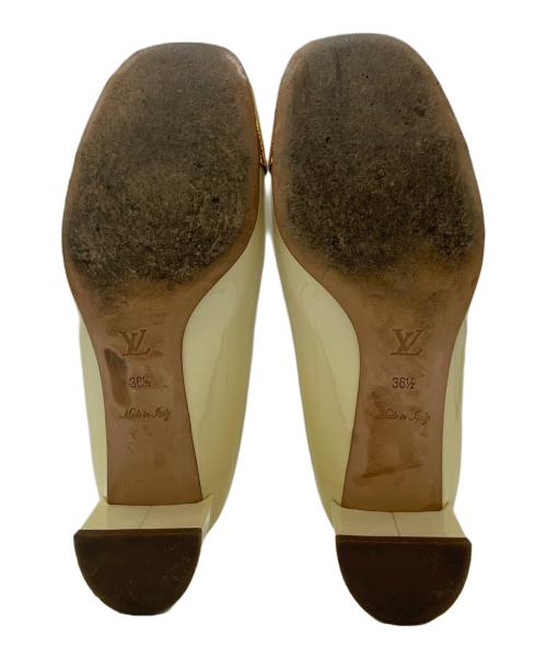 LOUIS VUITTON（ルイ ヴィトン）LOUIS VUITTON (ルイ ヴィトン) パンプス ベージュ サイズ:SIZE 23cmの古着・服飾アイテム