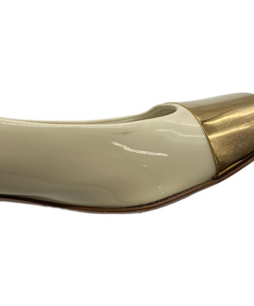 LOUIS VUITTON（ルイ ヴィトン）LOUIS VUITTON (ルイ ヴィトン) パンプス ベージュ サイズ:SIZE 23cmの古着・服飾アイテム