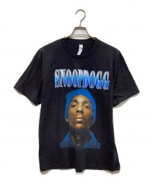 PLAYERYTEES（プレイヤリティーズ）の古着「半袖カットソー SNOOPDOGG」｜ブラック
