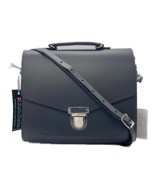 ZATCHELS（ザッチェルズ）ZATCHELS (ザッチェルズ) ショルダーバッグ ブラックの古着・服飾アイテム