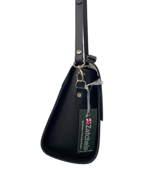 ZATCHELS（ザッチェルズ）ZATCHELS (ザッチェルズ) ショルダーバッグ ブラックの古着・服飾アイテム