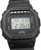 CASIO×stussyカシオ×ステューシー）の古着「デジタルウォッチ」｜ブラック
