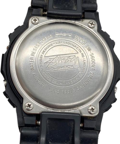 CASIO（カシオ）CASIO (カシオ) stussy (ステューシー) デジタルウォッチ ブラックの古着・服飾アイテム