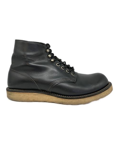 RED WING（レッドウィング）RED WING (レッドウィング) ワークブーツ ブラック サイズ:8 /12の古着・服飾アイテム