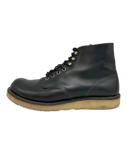 RED WING（レッドウィング）RED WING (レッドウィング) ワークブーツ ブラック サイズ:8 /12の古着・服飾アイテム