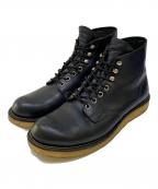 RED WINGレッドウィング）の古着「ワークブーツ」｜ブラック