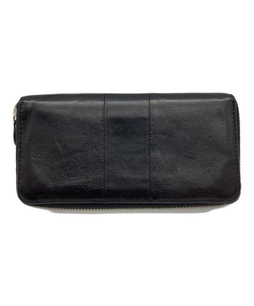Vivienne Westwood（ヴィヴィアンウエストウッド）Vivienne Westwood (ヴィヴィアンウエストウッド) ラウンドジップ長財布 ブラックの古着・服飾アイテム