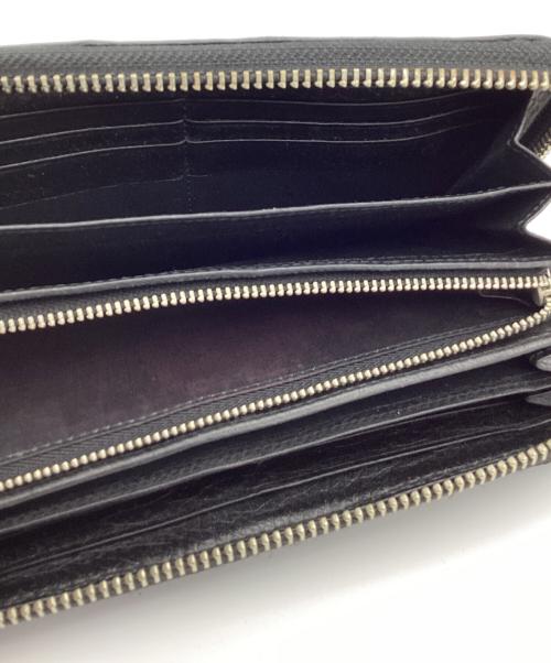 Vivienne Westwood（ヴィヴィアンウエストウッド）Vivienne Westwood (ヴィヴィアンウエストウッド) ラウンドジップ長財布 ブラックの古着・服飾アイテム