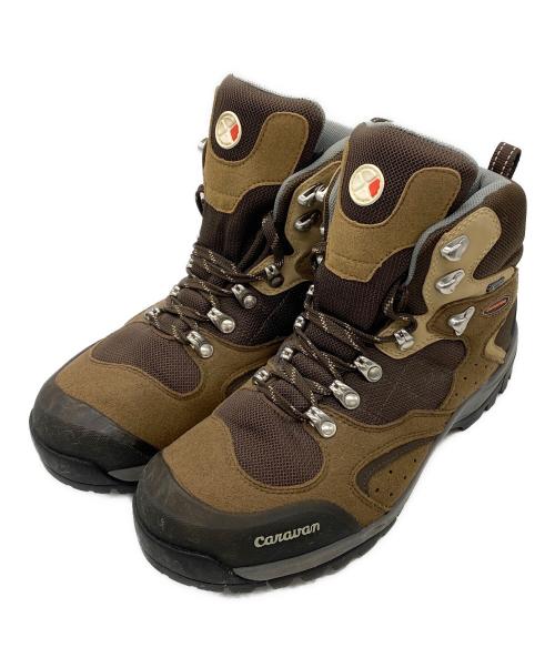 CARAVAN（キャラバン）CARAVAN (キャラバン) トレッキングシューズ ブラウン サイズ:24.5の古着・服飾アイテム