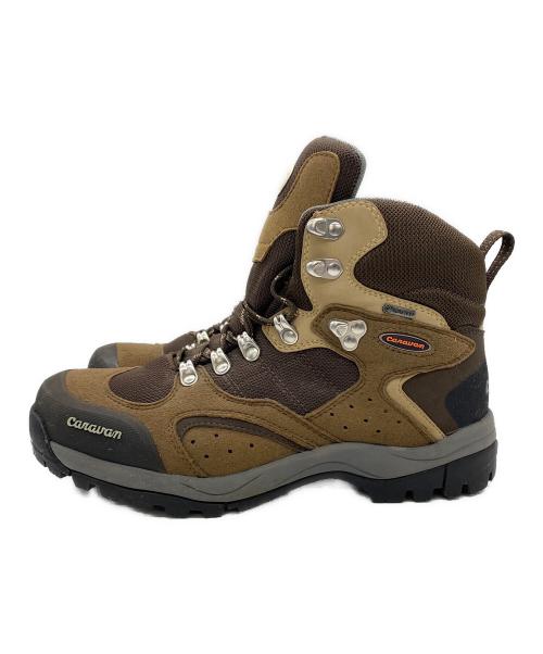 CARAVAN（キャラバン）CARAVAN (キャラバン) トレッキングシューズ ブラウン サイズ:24.5の古着・服飾アイテム