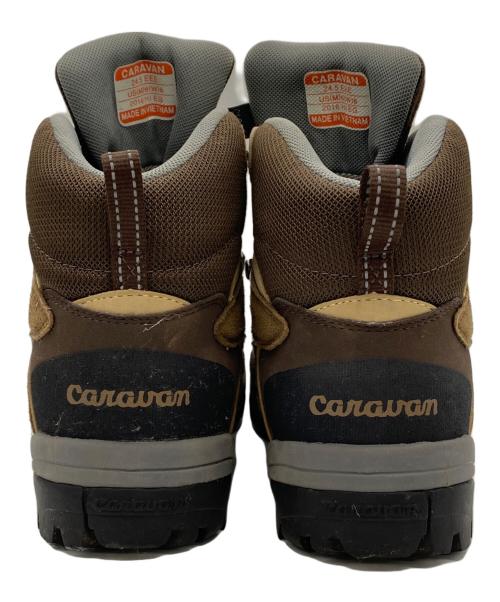 CARAVAN（キャラバン）CARAVAN (キャラバン) トレッキングシューズ ブラウン サイズ:24.5の古着・服飾アイテム
