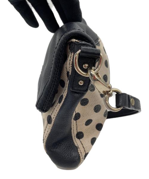Kate Spade（ケイトスペード）Kate Spade (ケイトスペード) ショルダーバッグ ブラック×ベージュの古着・服飾アイテム