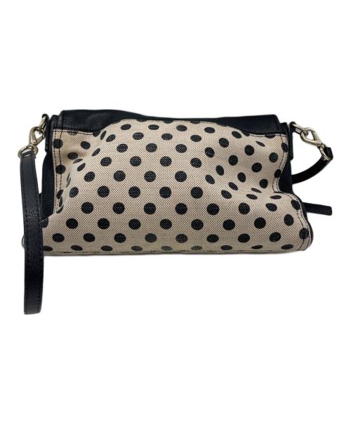 Kate Spade（ケイトスペード）Kate Spade (ケイトスペード) ショルダーバッグ ブラック×ベージュの古着・服飾アイテム