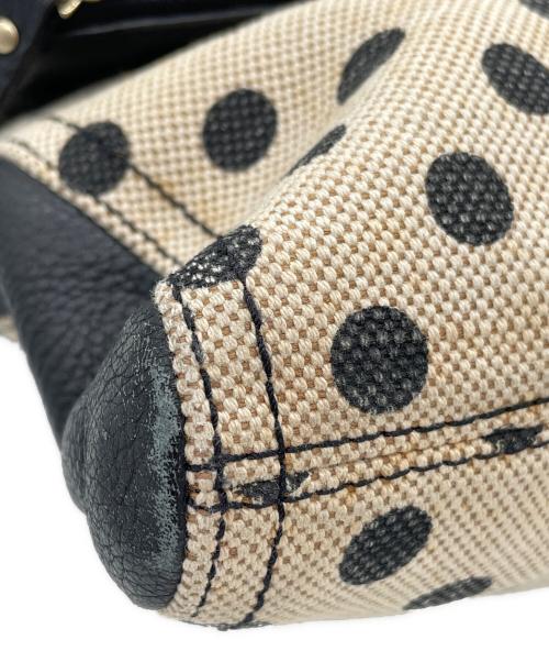 Kate Spade（ケイトスペード）Kate Spade (ケイトスペード) ショルダーバッグ ブラック×ベージュの古着・服飾アイテム