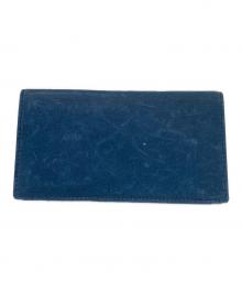 Mark Boots（マークブーツ）の古着「カードケース」｜ブラウン×ネイビー